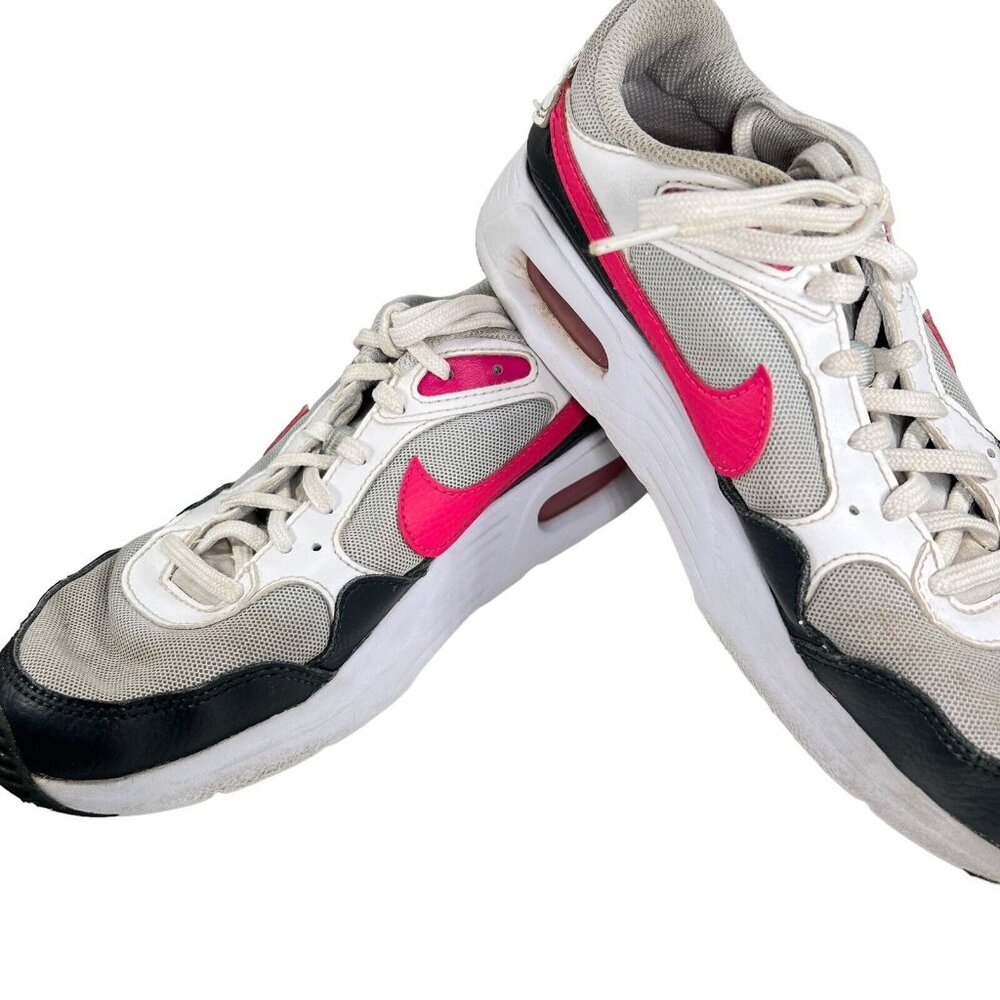 Nike Air Max Youth Sneakers White Pink Black Athletic Shoes Sz 6Y - Picture 6 of 16